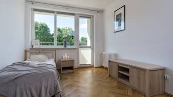 Apartment, 2 Schlafzimmer | 2 Schlafzimmer, kostenloses Internet per Kabel
