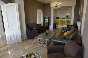 Lobby sitting area