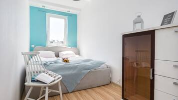 Leilighet | 2 soverom, strykejern/-brett, wi-fi (inkludert) og sengetøy