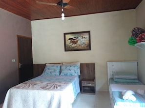Minibar, desk, iron/ironing board, rollaway beds