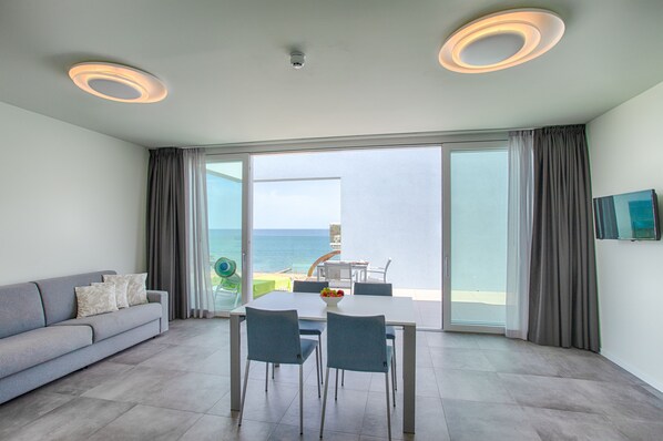 Luxury-Apartment (Loft) | Wohnbereich