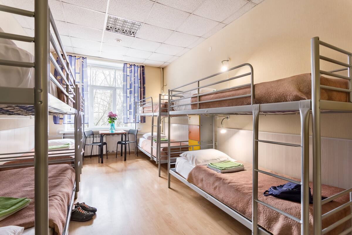 Bed in 8-Beds Mixed Dormitory Room | Desk, iron/ironing board, free WiFi, bed sheets