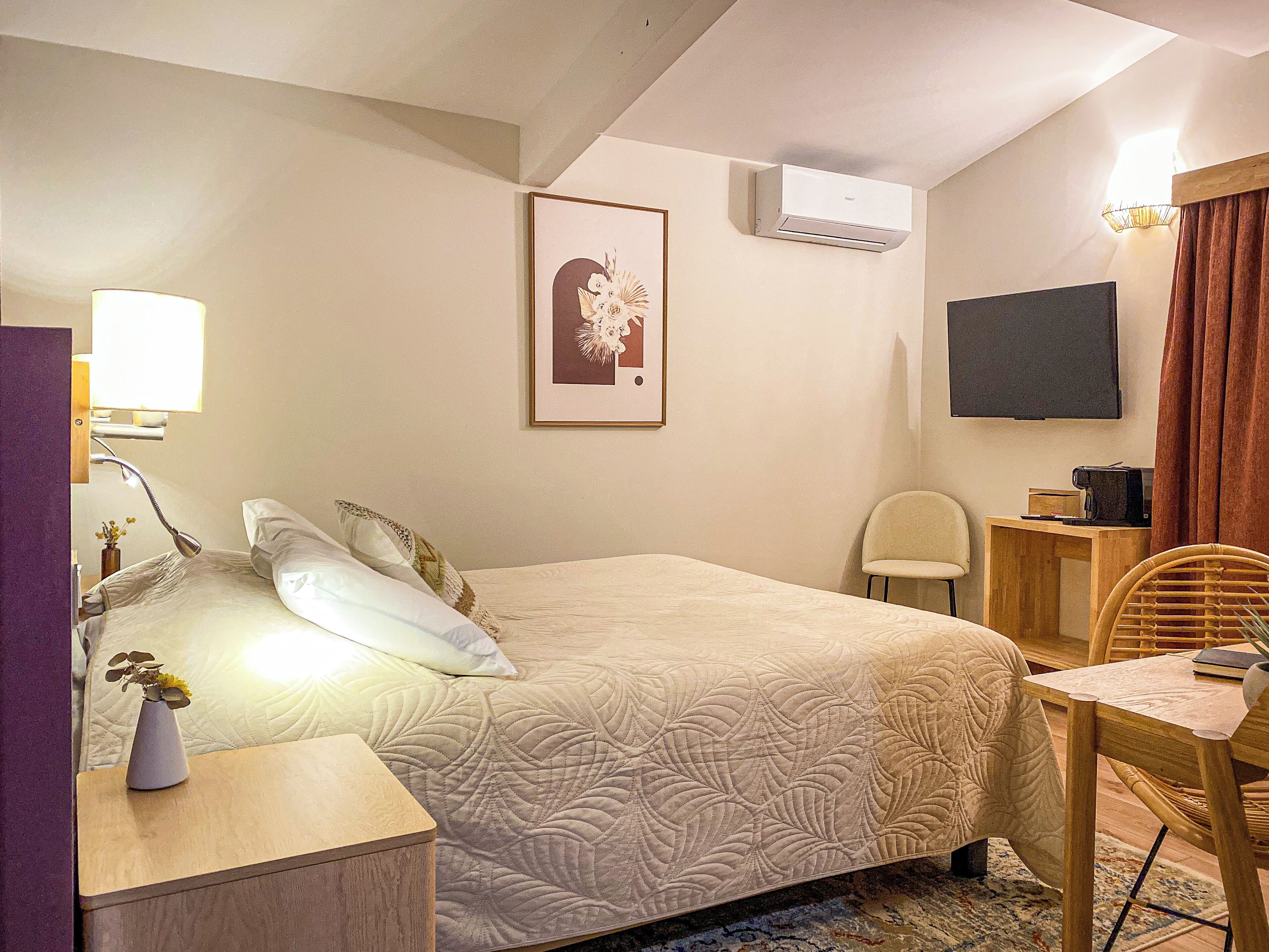 Comfort Double Room, Garden View | Premium bedding, in-room safe, individually decorated