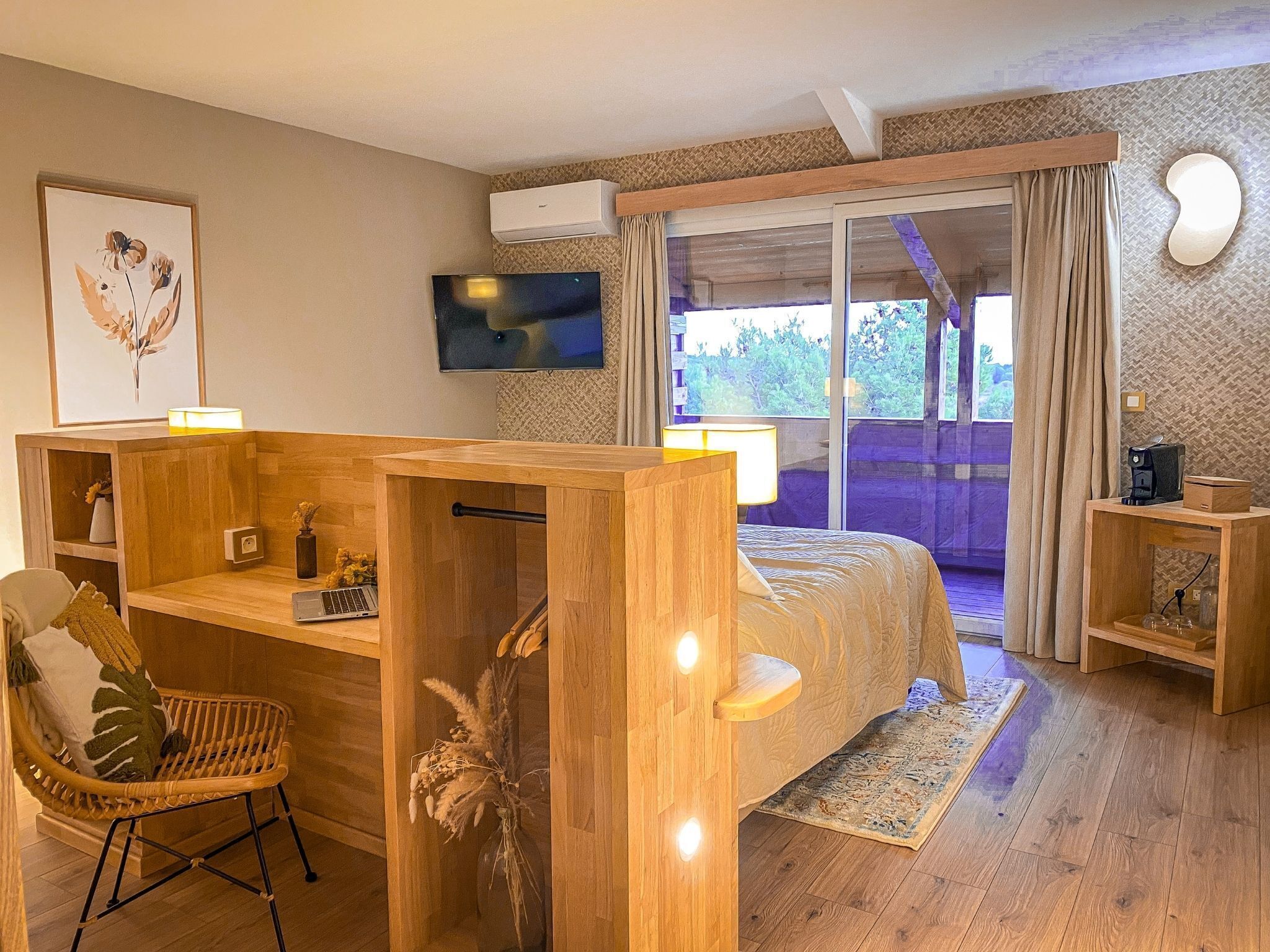 Literie de qualité supérieure, coffres-forts dans les chambres