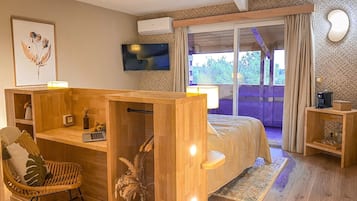 Literie de qualité supérieure, coffres-forts dans les chambres