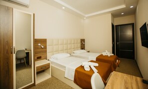 Standard Twin Room | Minibar, in-room safe, desk, free cribs/infant beds - City Hotel (Batumi)