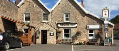 Façade de l’hébergement