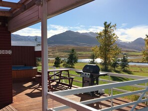 Cottage, 3 Bedrooms | Terrace/patio - Höfði Cottages (Dalvik)