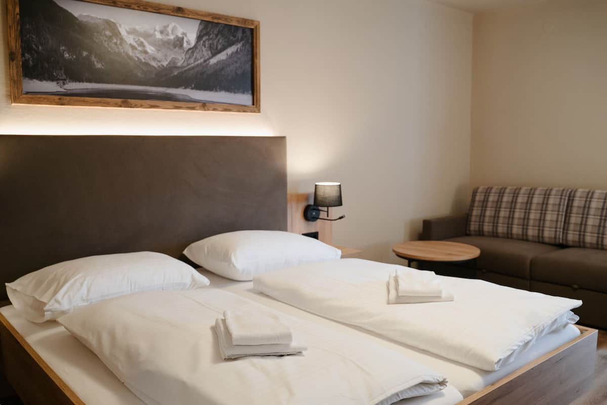 Family Twin Room, Mountain View | 1 bedroom, premium bedding, desk, laptop workspace