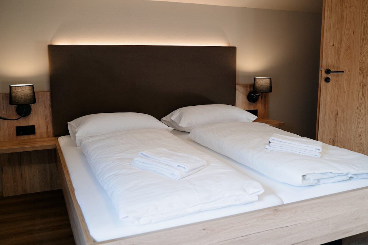 Standard Double Room, Mountain View | 1 bedroom, premium bedding, desk, laptop workspace