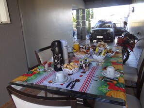 Petit déjeuner buffet compris tous les jours