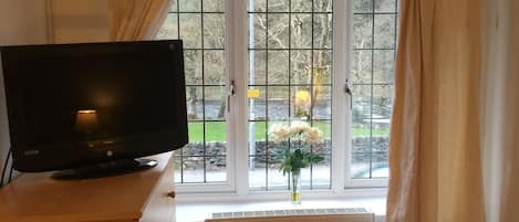 Uitzicht vanuit de kamer