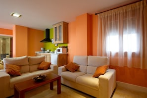 Flat-screen TV - Aparthotel Capitolina (Merida)