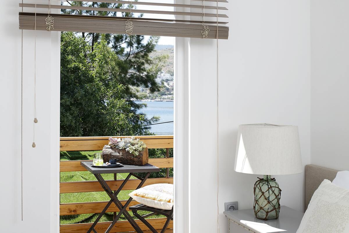 Double Room, Balcony, Sea View | View from room