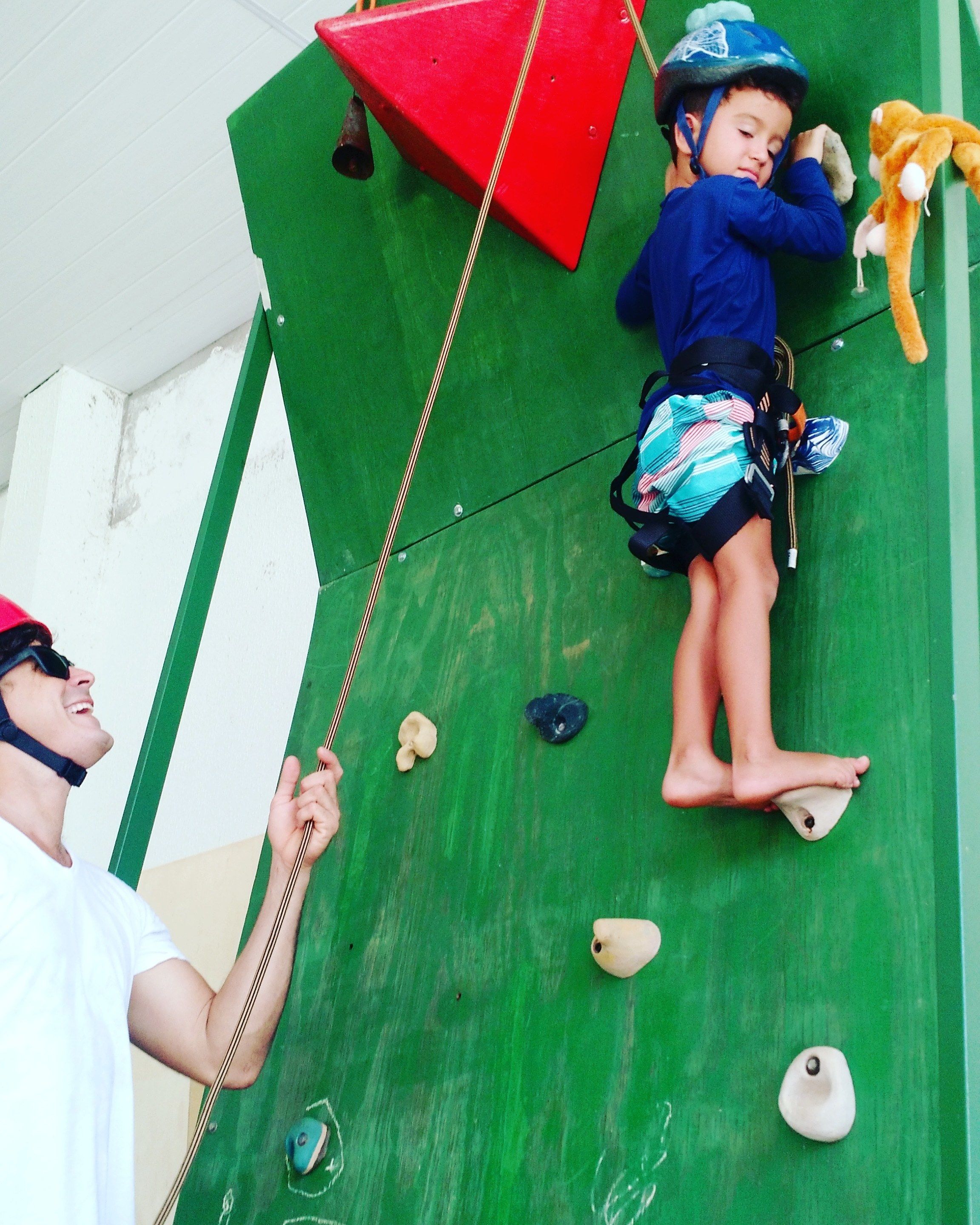 Rock climbing wall – indoor
