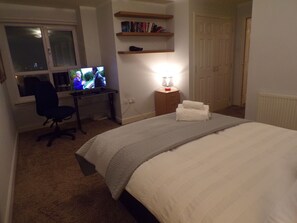 Apartment, 2 Bedrooms | 1 bedroom, desk, iron/ironing board, free WiFi