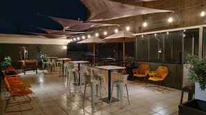 Terrace/patio - Hostel Boutique Merced 88 (Santiago)