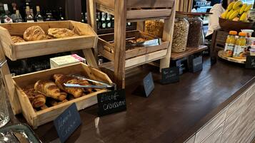 Daily continental breakfast for a fee