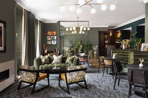 Lobby sitting area