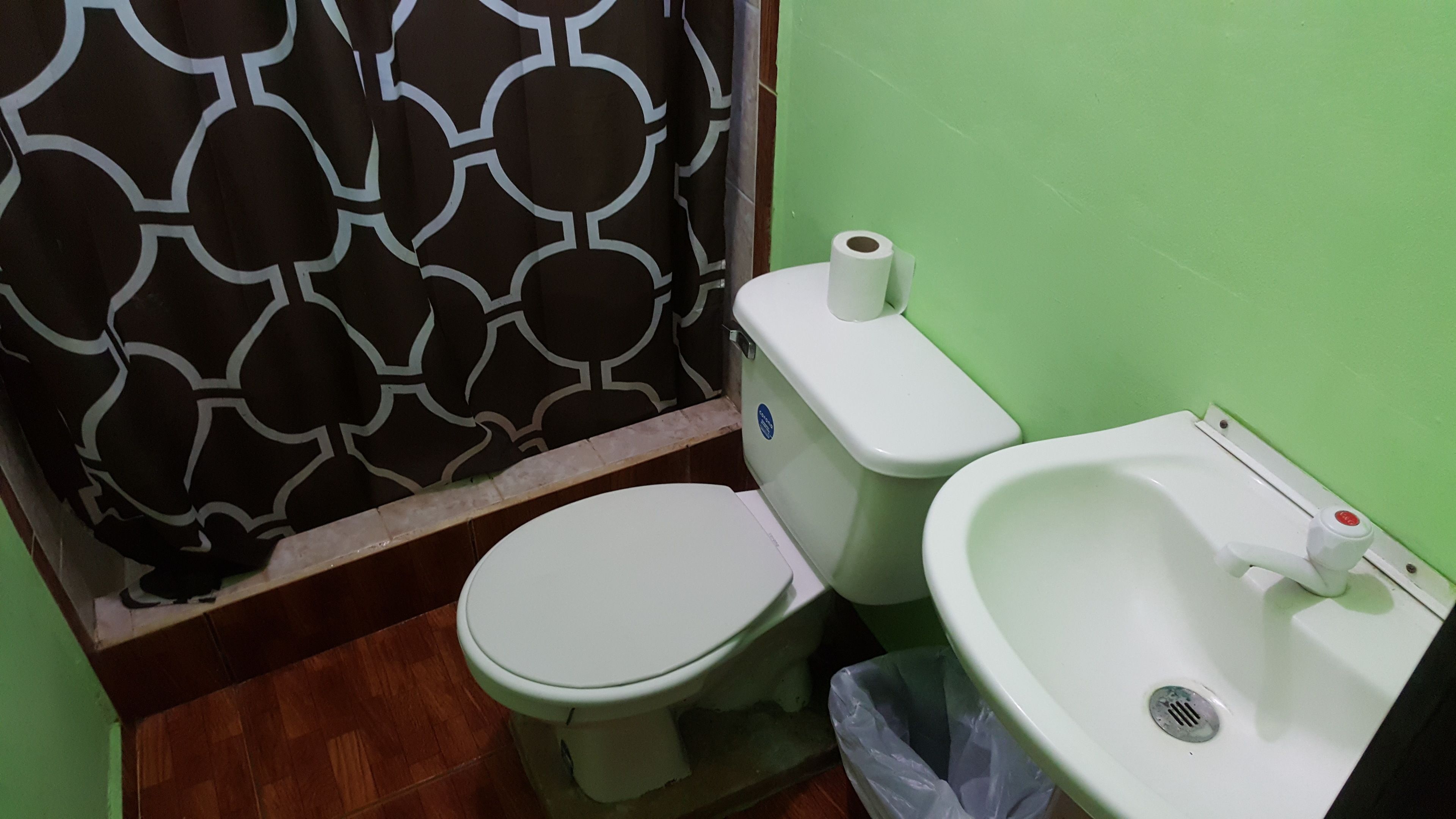 triple room, private bathroom | bathroom | shower, towels