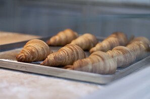 Daily buffet breakfast (EUR 25 per person)