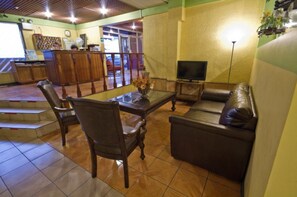 Zona de estar del vestíbulo