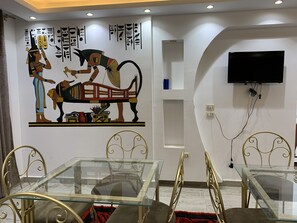 Reception - pyramids view apartment (Giza)