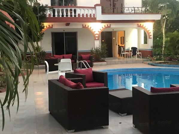 Terrace/patio - Hotel Nimat Villa Marianna (Boca Chica)