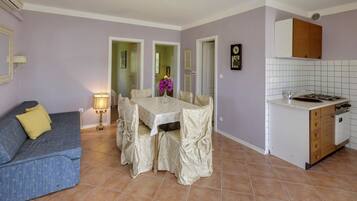 Apartment, 2 Bedrooms, Sea View | Living area | LCD TV