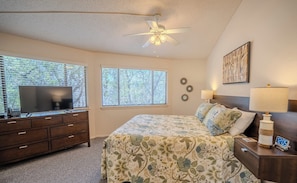 Iron/ironing board, travel crib, free WiFi, bed sheets