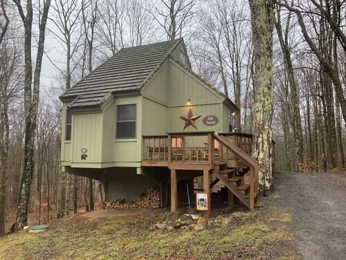 Rest Assured in Black Bear Resort-Hike, Ski, Swim, Bike, Pickleball, and Relax! 