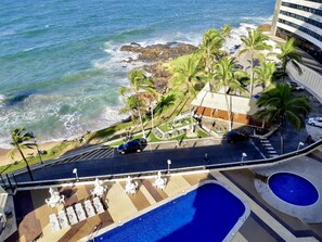 Luxury Apartment | Balcony view - Ondina Apart Hotel Residence (Salvador)