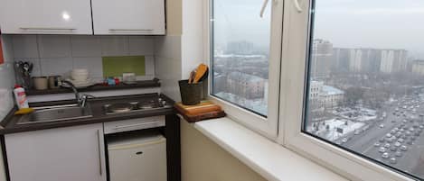 Superior Studio | Iron/ironing board, free wired internet