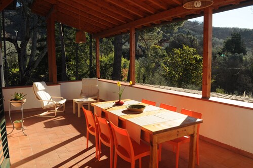 Villa on the Tuscan hills near Florence