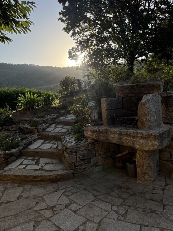 Overnattingsstedets uteområder