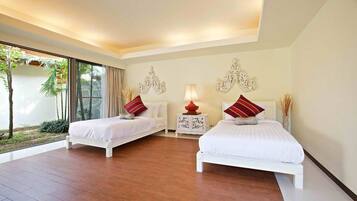 Villa (4 Bedrooms) | 4 bedrooms, in-room safe, desk, free cribs/infant beds