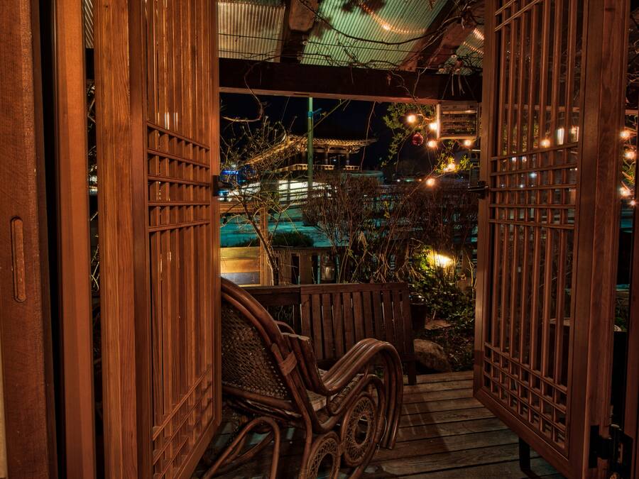 Traditionele kamer | Uitzicht vanuit de kamer