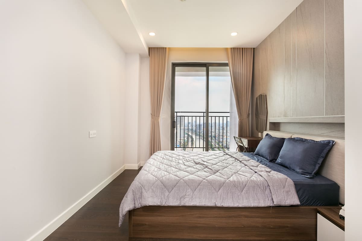 Design-Apartment, 2 Schlafzimmer, Poolzugang, Flussblick