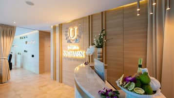Couples treatment room(s), body treatments, aromatherapy