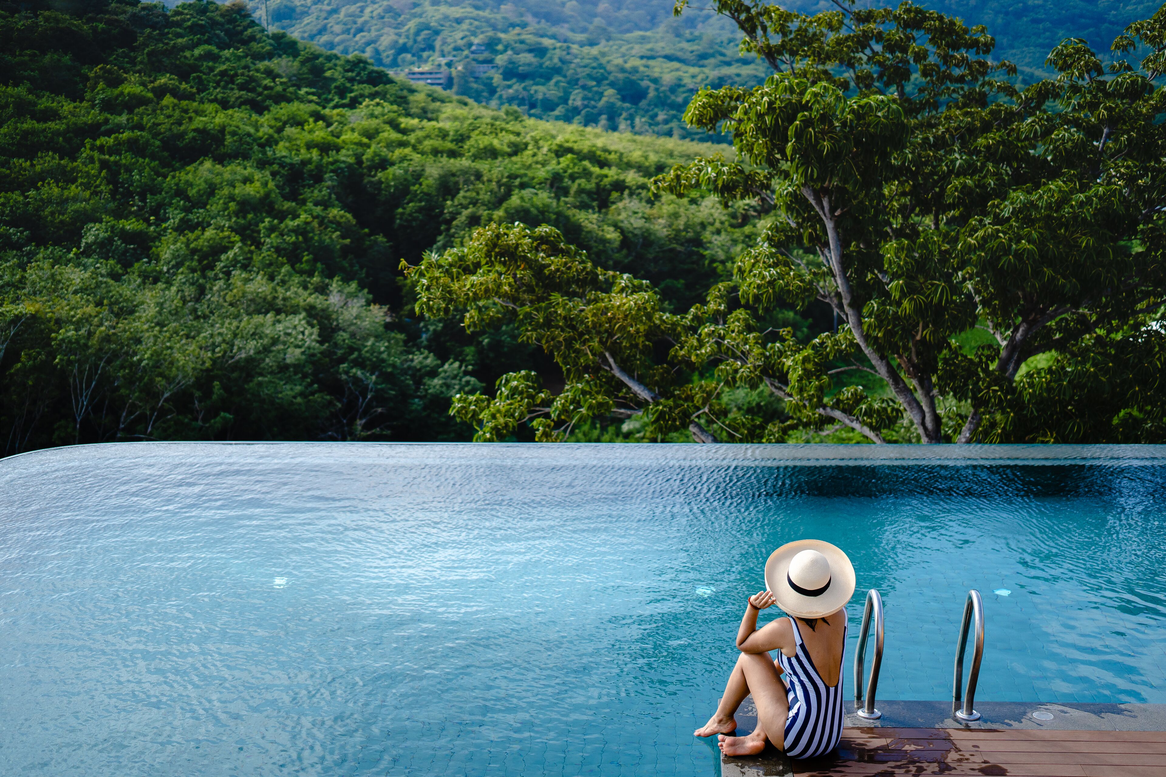 2 outdoor pools, open 8:00 AM to 8:00 PM, pool umbrellas, sun loungers