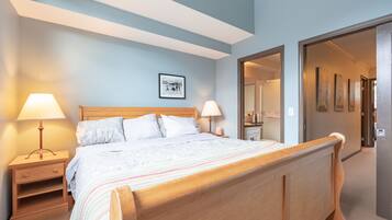 2 bedrooms, iron/ironing board, travel crib, free WiFi