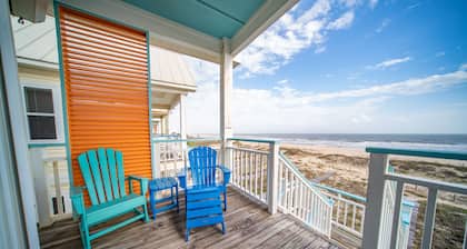 Bleibe, Beachfront 3BR / 3BA, Tierfreundlich, Schlafmöglichkeiten für bis zu 10!