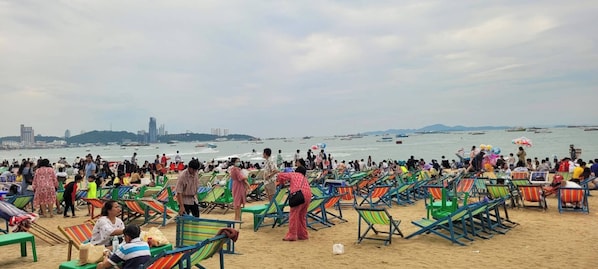 Beach nearby, white sand