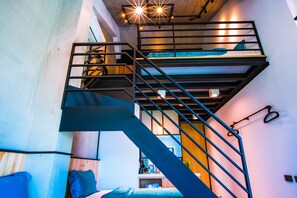 Family Room | Desk, blackout drapes, soundproofing, free WiFi - Pathway B&B (Magong)