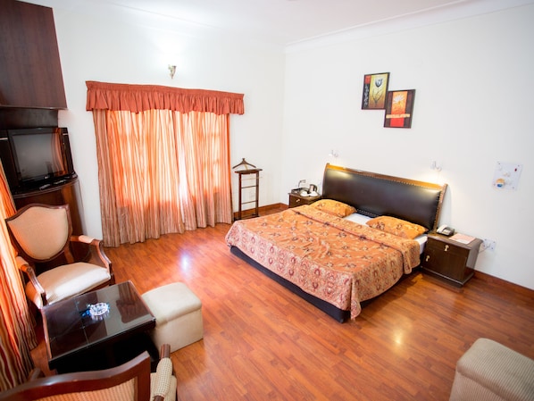 Executive Room, 1 Queen Bed, Non Smoking, Mountain View | Desk, rollaway beds, free WiFi