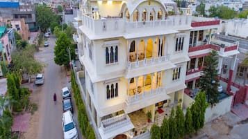 Front of property – evening/night