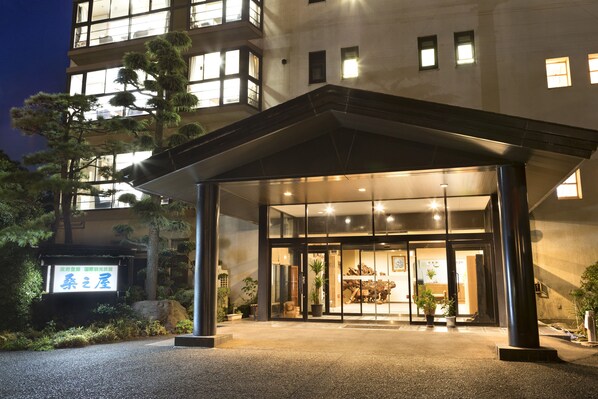 Front of property - evening/night