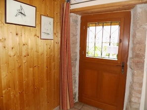 Interior entrance