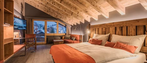 Chambre Double Supérieure | Coffres-forts dans les chambres, bureau, lits bébé (en supplément)