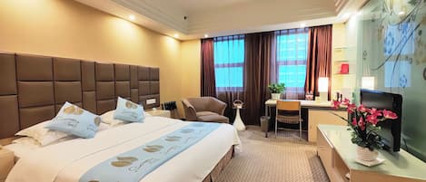 In-room safe, iron/ironing board, free WiFi, bed sheets
